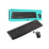 Logitech MK270 Wireless Keyboard and Mouse Combo (Arabic) ñ Black